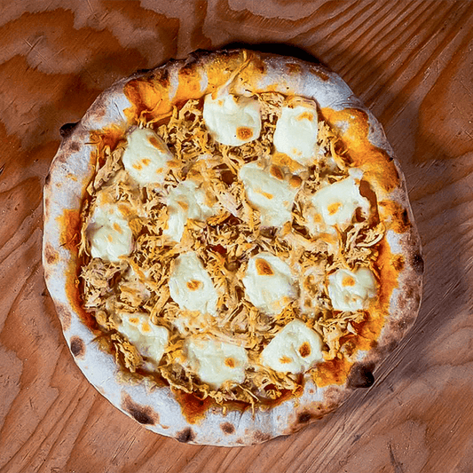 Pizza de Frango Catupiry - Saúde e Sabor